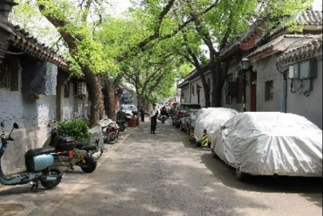 帽儿胡同 - 位于东城区西北部